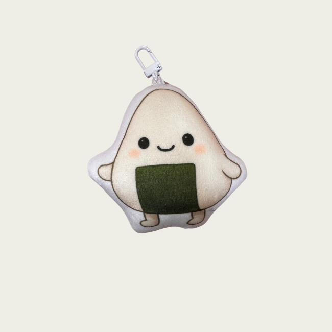 Ricey Onigiri keychain by Otogo Studio Sydney